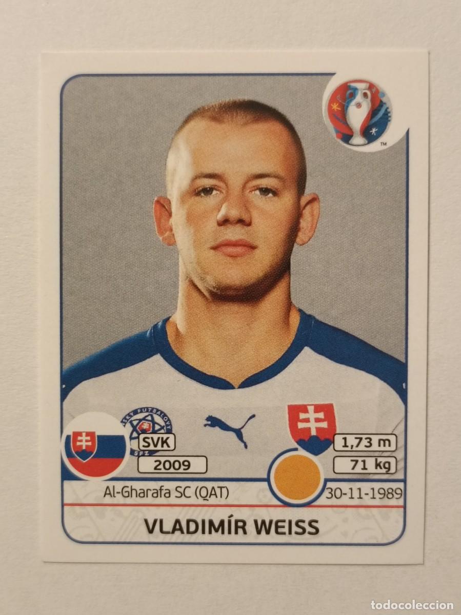 Cromos de Futebol: #228 VLADIMIR WEISS (ESLOVAQUIA) EURO FRANCIA 2016 PANINI