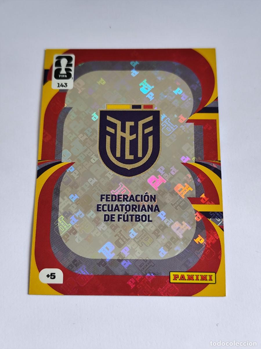 Cromos de Futebol: FIFA WORLD CUP 2026 PANINI ADRENALYN XL 143 ECUADOR - LOGO