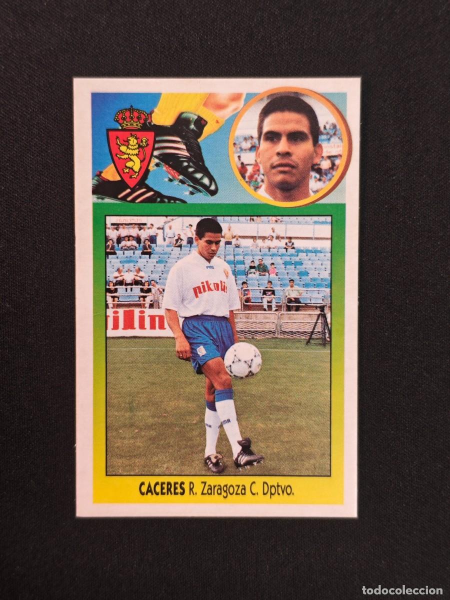 Cromos de Futebol: CROMO LIGA ESTE CACERES COLOCA CARTON ZARAGOZA NUNCA PEGADO SIN PEGAR 93 94 1993 1994 RA526