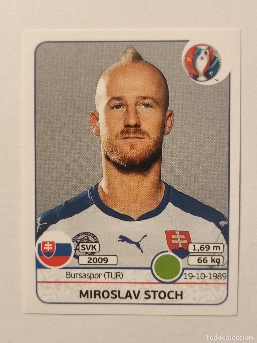 Cromos de Futebol: #229 MIROSLAV STOCH (ESLOVAQUIA) EURO FRANCIA 2016 PANINI