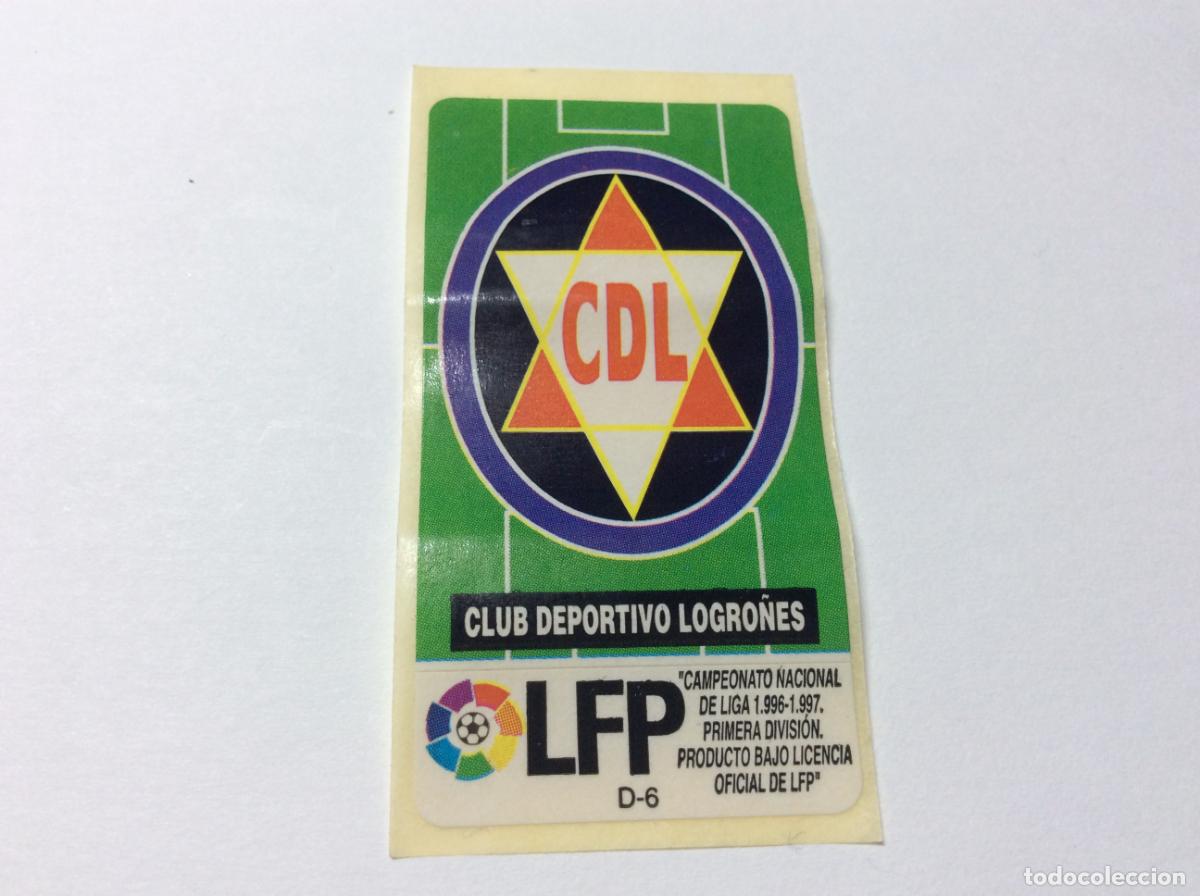 Cartes &agrave; collectionner de Football: Escudo CD Logro&ntilde;&eacute;s CHICLES VIDAL 96 97