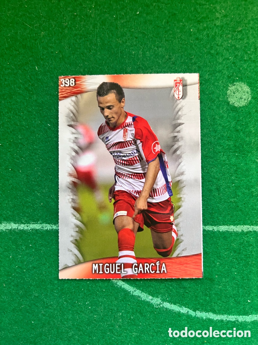 Cartes &agrave; collectionner de Football: 398 MIGUEL GARC&Iacute;A GRANADA LAS FICHAS DE LA LIGA 2013 2014 MUNDICROMO