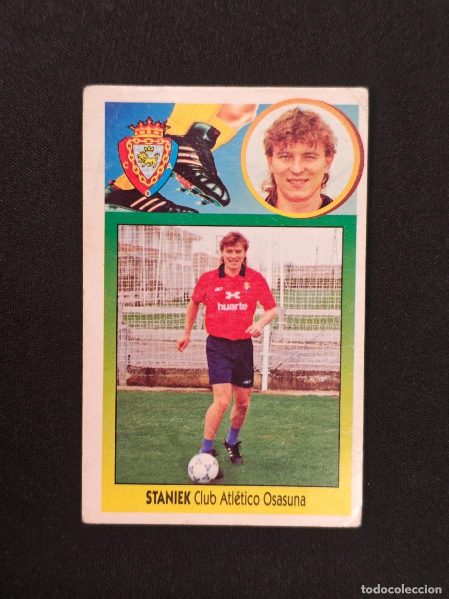 Cromos de F&uacute;tbol: CROMO LIGA ESTE STANIEK COLOCA OSASUNA CARTON NUNCA PEGADO SIN PEGAR 93 94 1993 1994 RA526