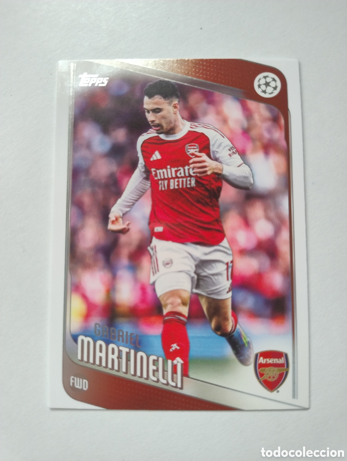Football Stickers: 19 - Martinelli - Arsenal - Topps UCC Flagship 2025 - 2026