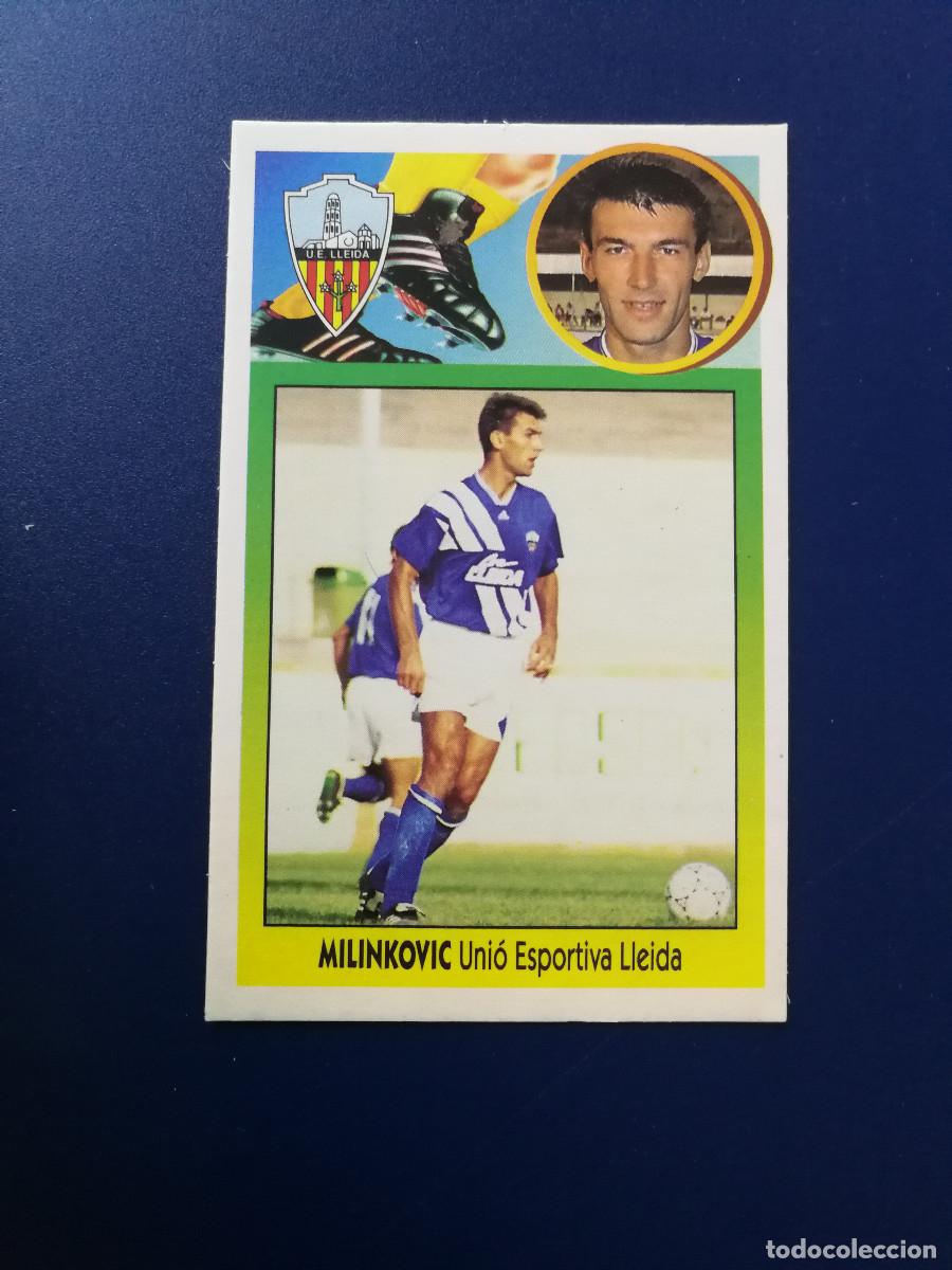 Cromos de F&uacute;tbol: Milinkovic Coloca US LLeida editorial Este 1993-94, Este 93/94, despegado