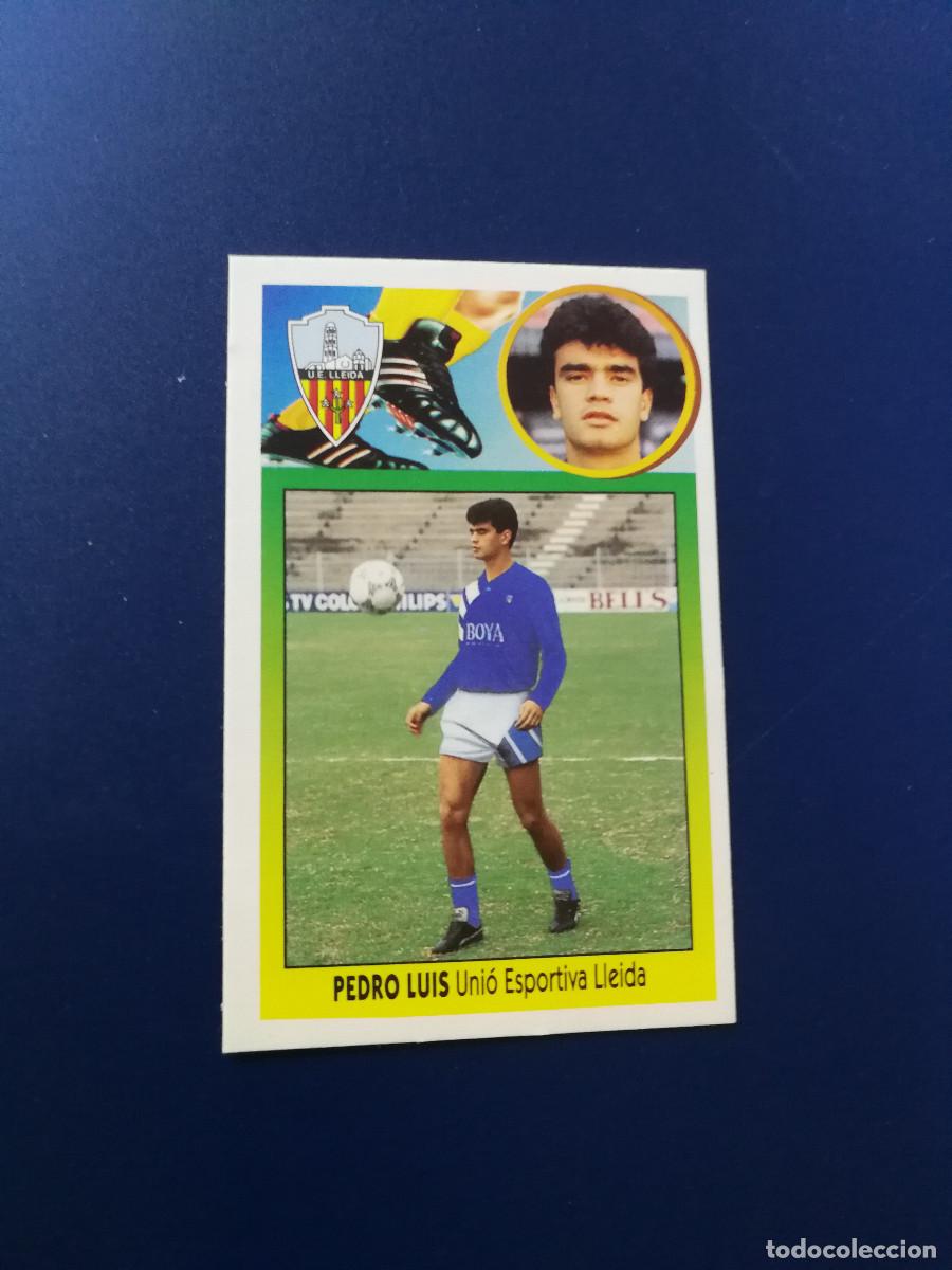 Cromos de F&uacute;tbol: Pedro Luis Coloca US LLeida editorial Este 1993-94, Este 93/94, despegado