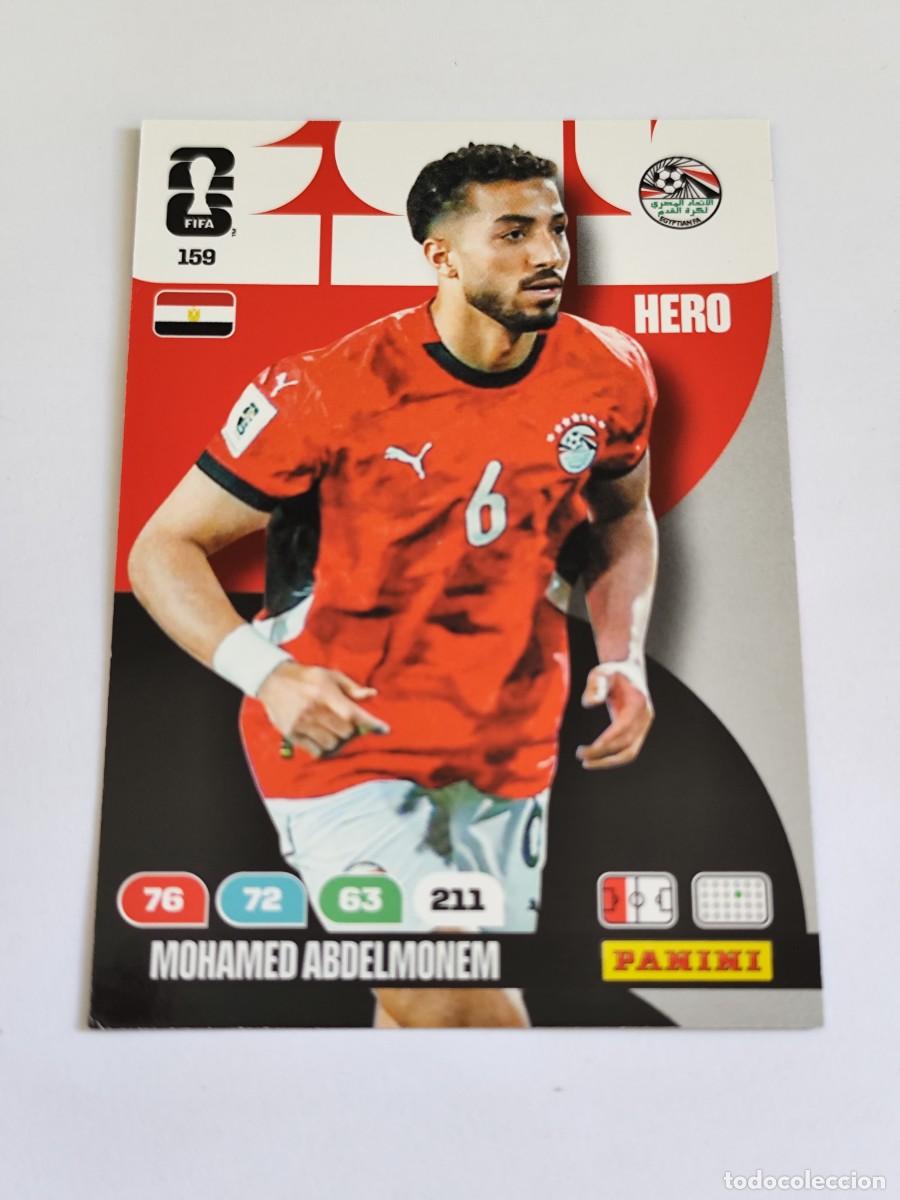 Cromos de F&uacute;tbol: FIFA WORLD CUP 2026 PANINI ADRENALYN XL 159 MOHAMED ABDELMONEM - HERO EGIPTO