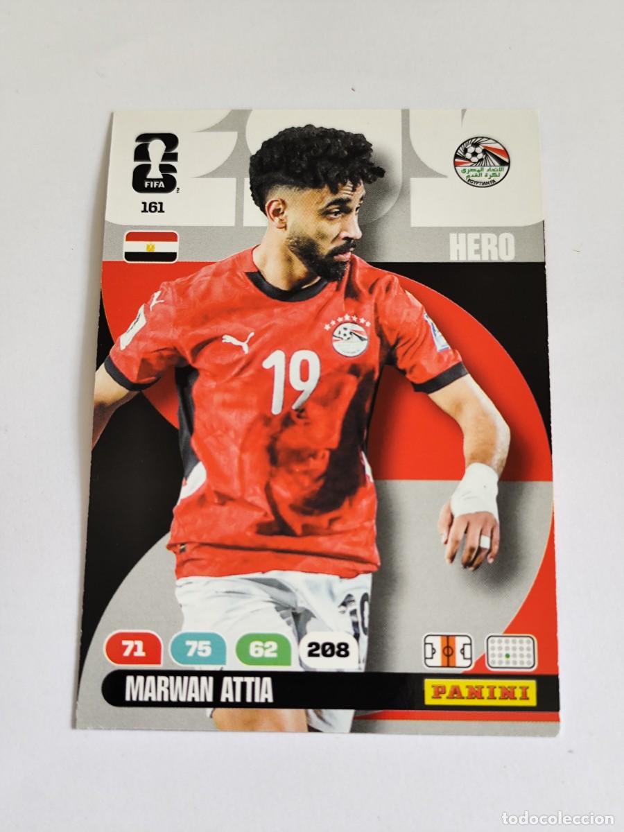 Cromos de F&uacute;tbol: FIFA WORLD CUP 2026 PANINI ADRENALYN XL 161 MARWAN ATTIA - HERO EGIPTO