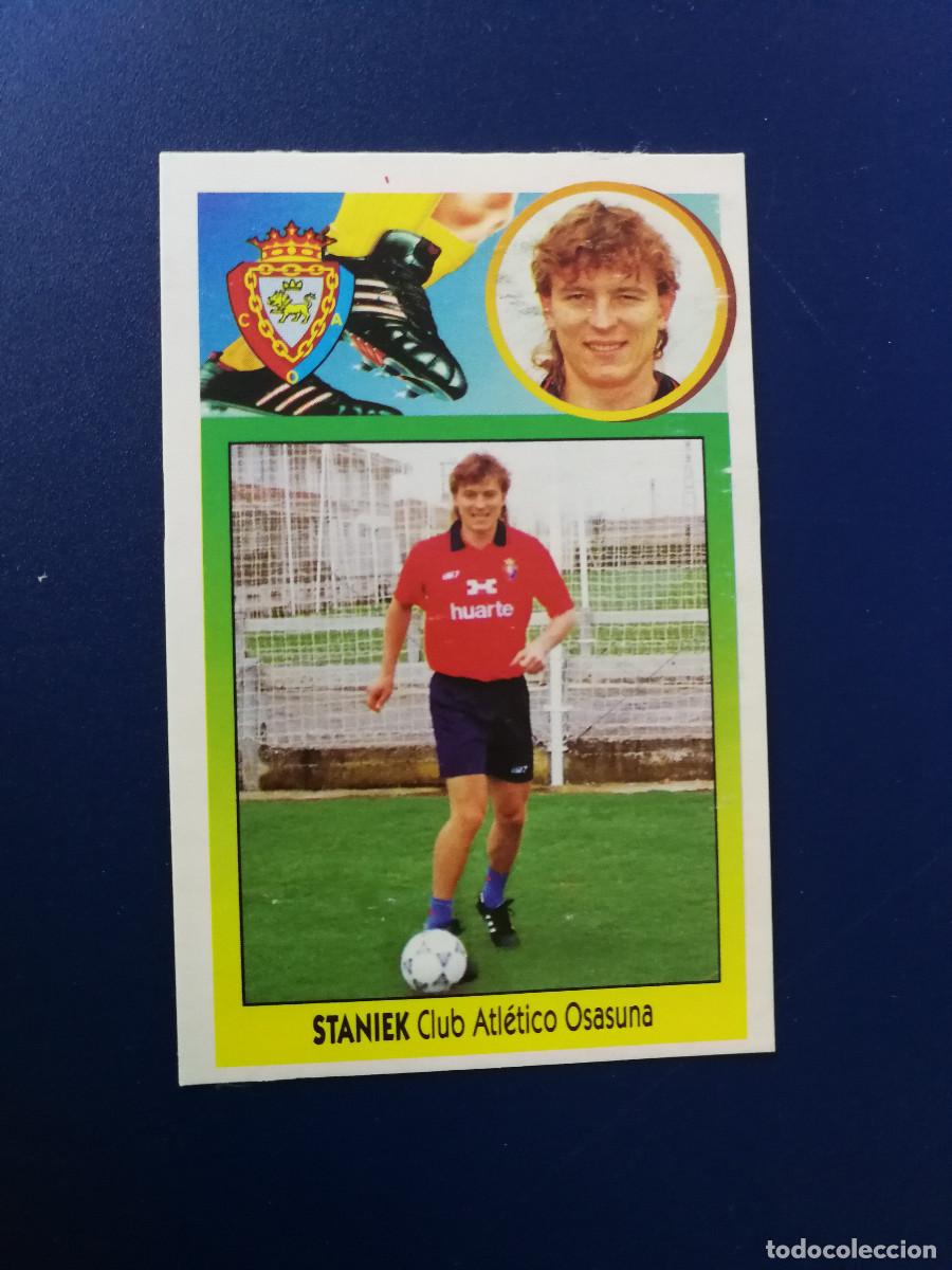 Cromos de F&uacute;tbol: Staniek Coloca CA Osasuna editorial Este 1993-94, Este 93/94, despegado