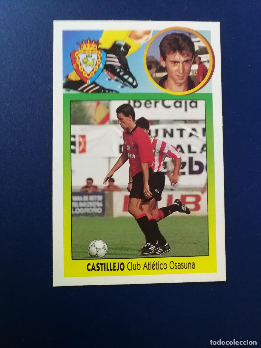Cromos de F&uacute;tbol: Castillejo Coloca CA Osasuna editorial Este 1993-94, Este 93/94, despegado