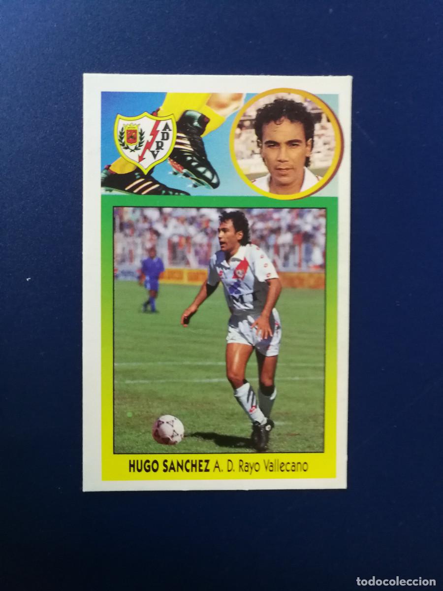 Cromos de F&uacute;tbol: Hugo S&aacute;nchez Coloca Rayo Vallecano, versi&oacute;n dif&iacute;cil editorial Este 1993-94, Este 93/94, despegado