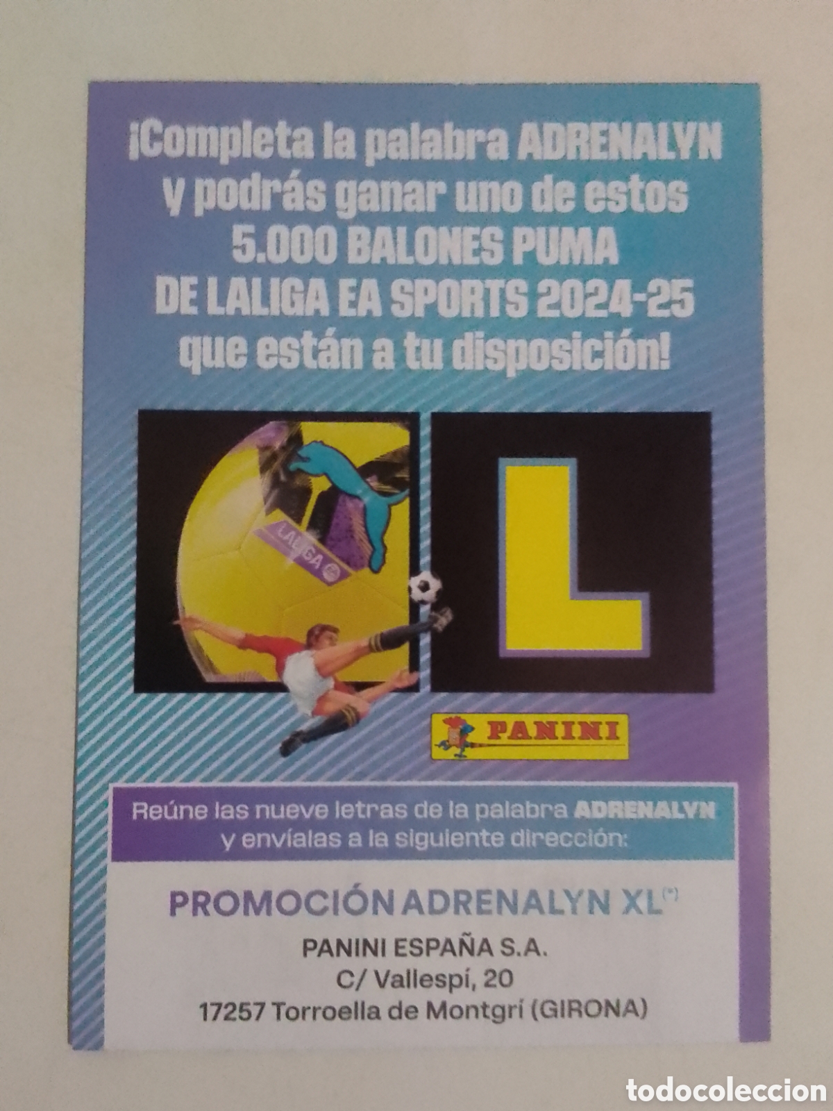 Cromos de F&uacute;tbol: Adrenalyn XL 2024-25 letra L.