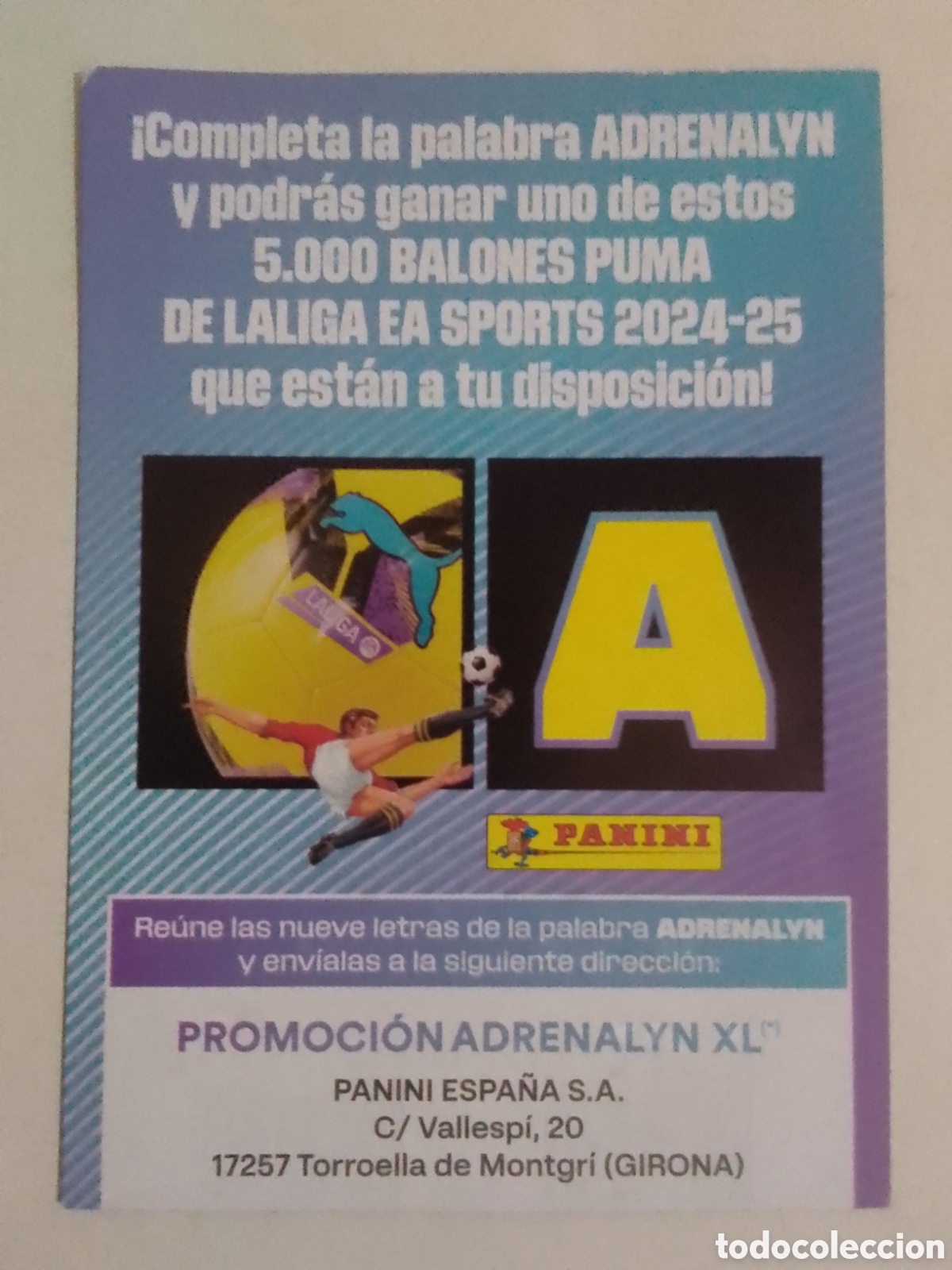 Cromos de F&uacute;tbol: Adrenalyn XL 2024-25 etra A.