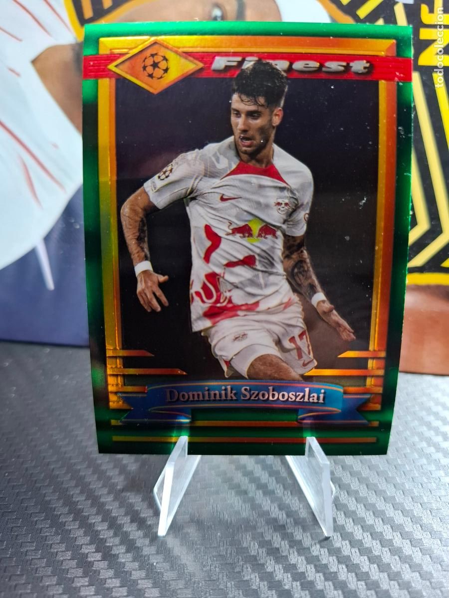 Football Stickers: 31 DOMINIK SZOBOSZLAI RB LEIPZIG Topps Finest Flashback 22 23 2022 2023