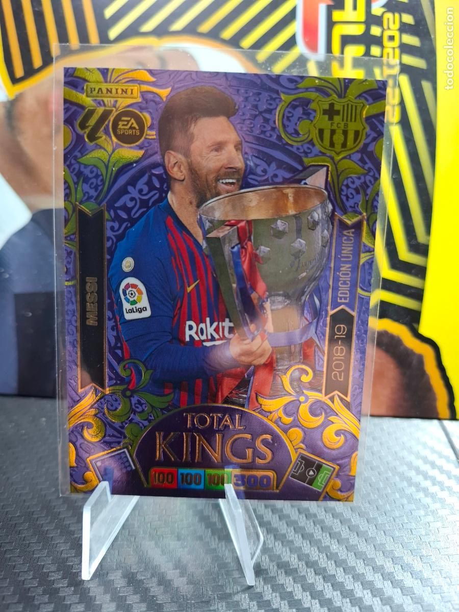 Cromos de Futebol: MESSI FC BARCELONA ADRENALYN XL DREAM BOX 25 26 2025 2026 CARD TOTAL KINGS EDICION UNICA 2018 19