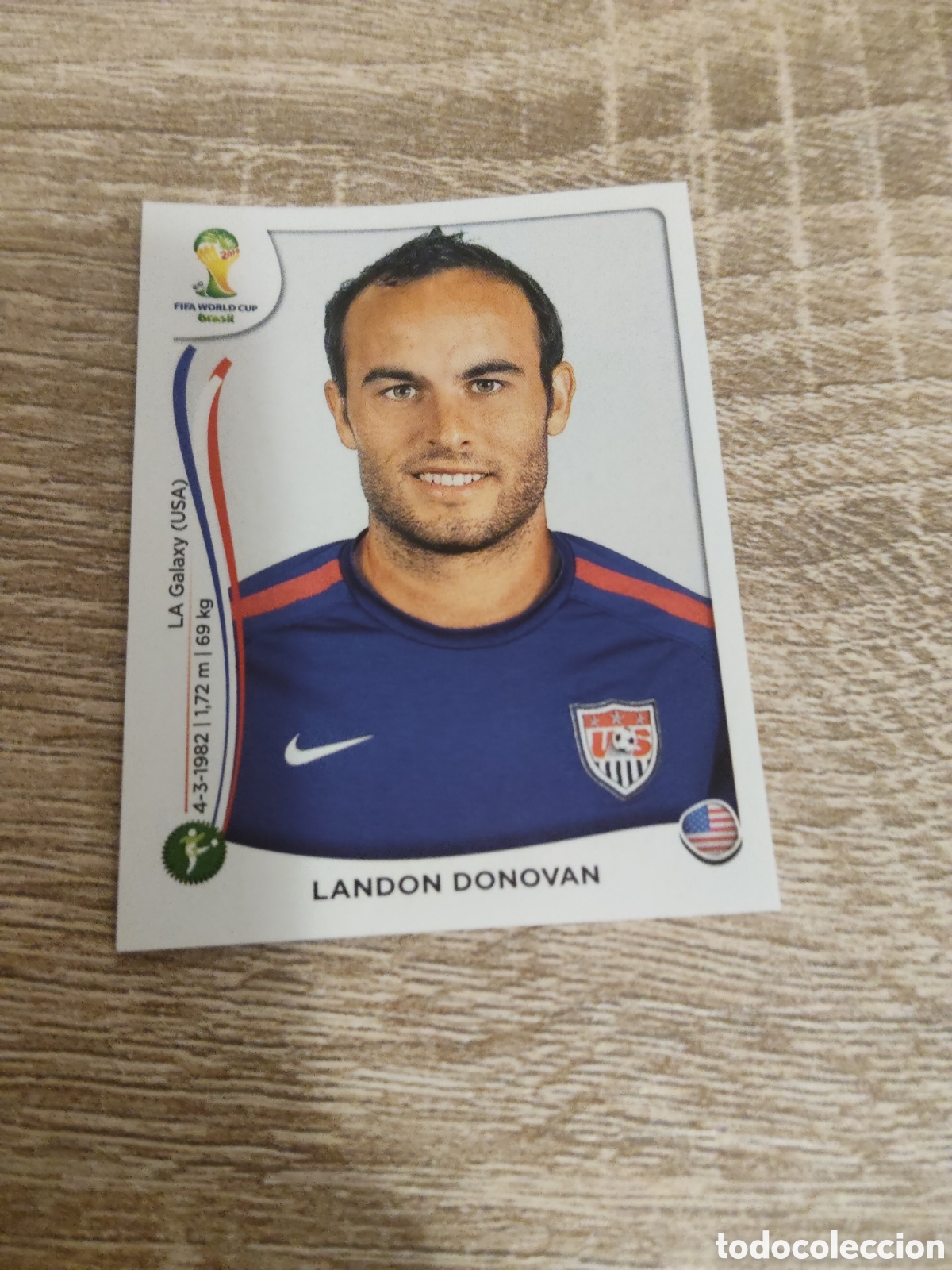 Figurine di Calcio: Panini mundial Brasil 2014 561 Landon Donovan Estados Unidos