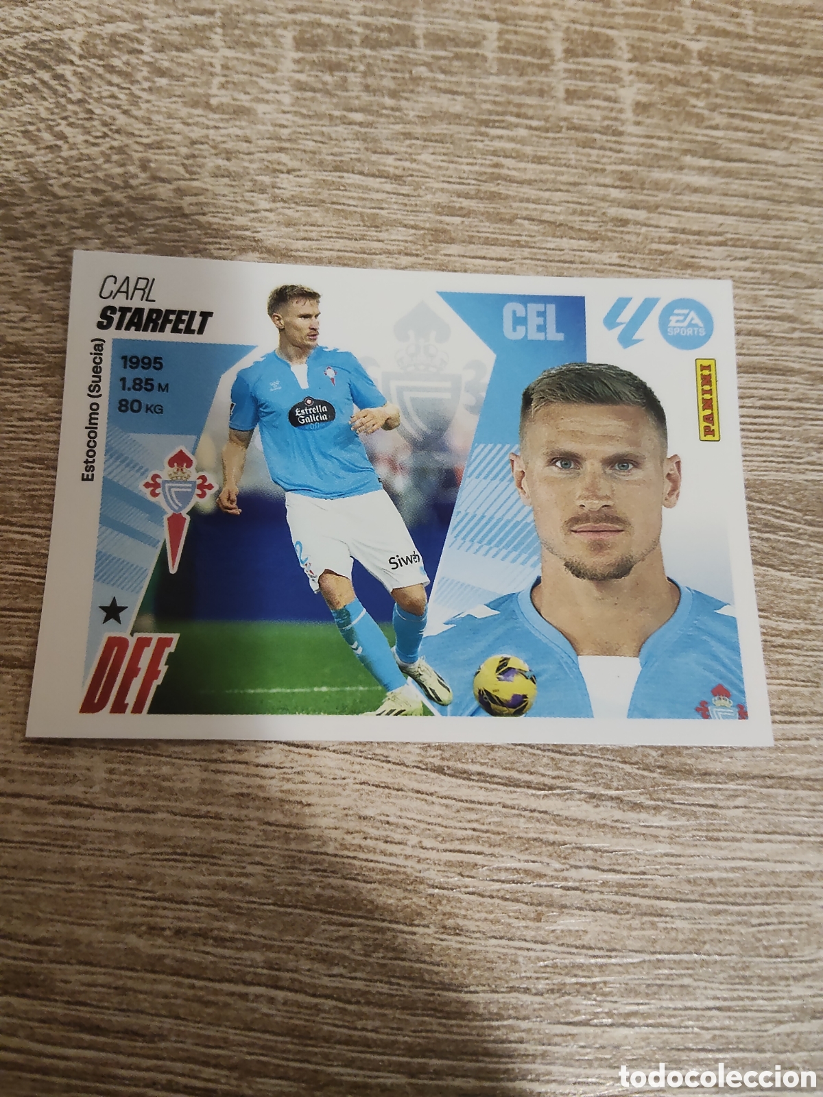 Figurine di Calcio: Starfelt Celta de Vigo liga 2025 2026 25 26 ediciones este