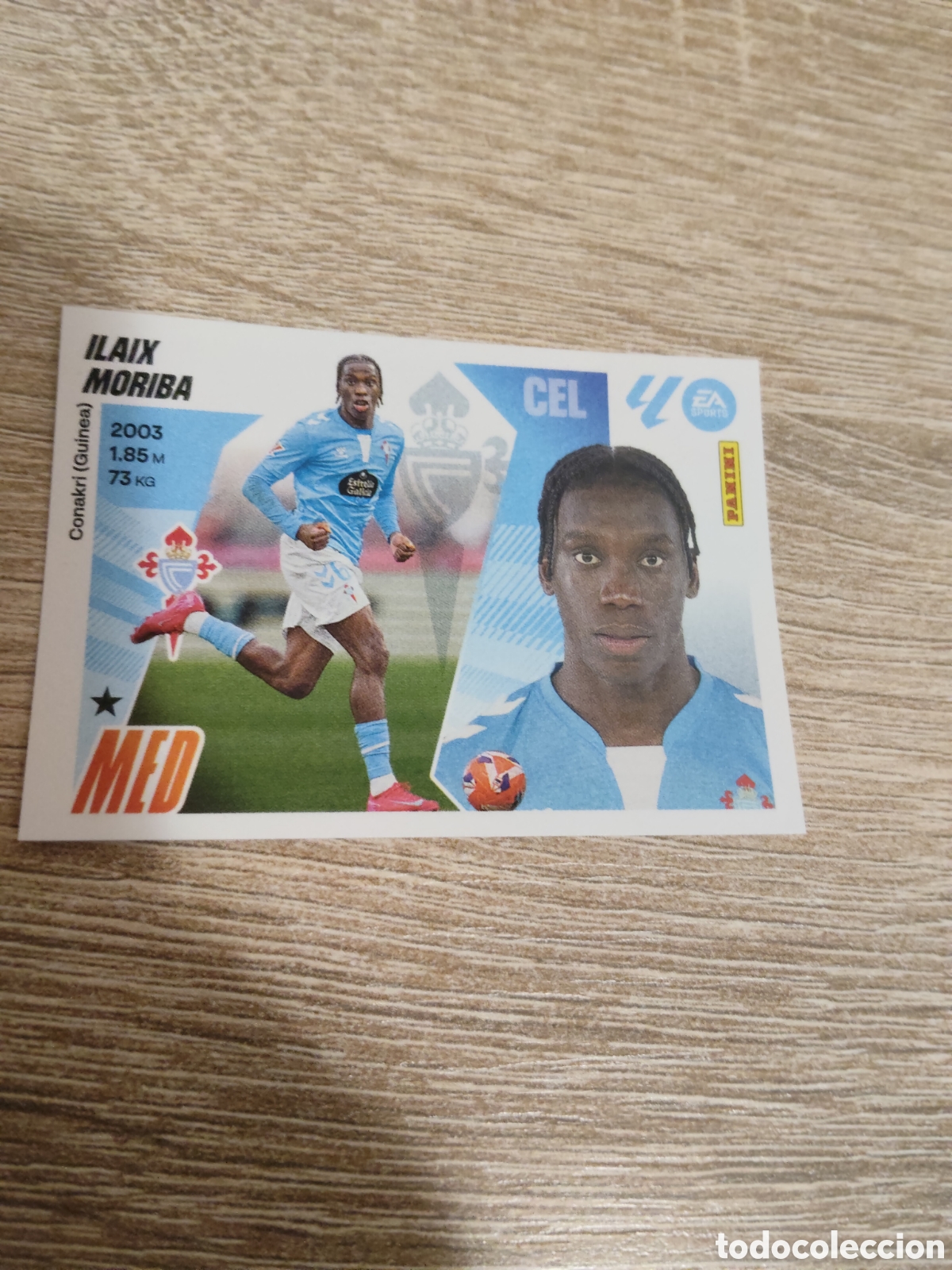 Cromos de Futebol: Ilaix Moriba Celta de Vigo liga 2025 2026 25 26 ediciones este