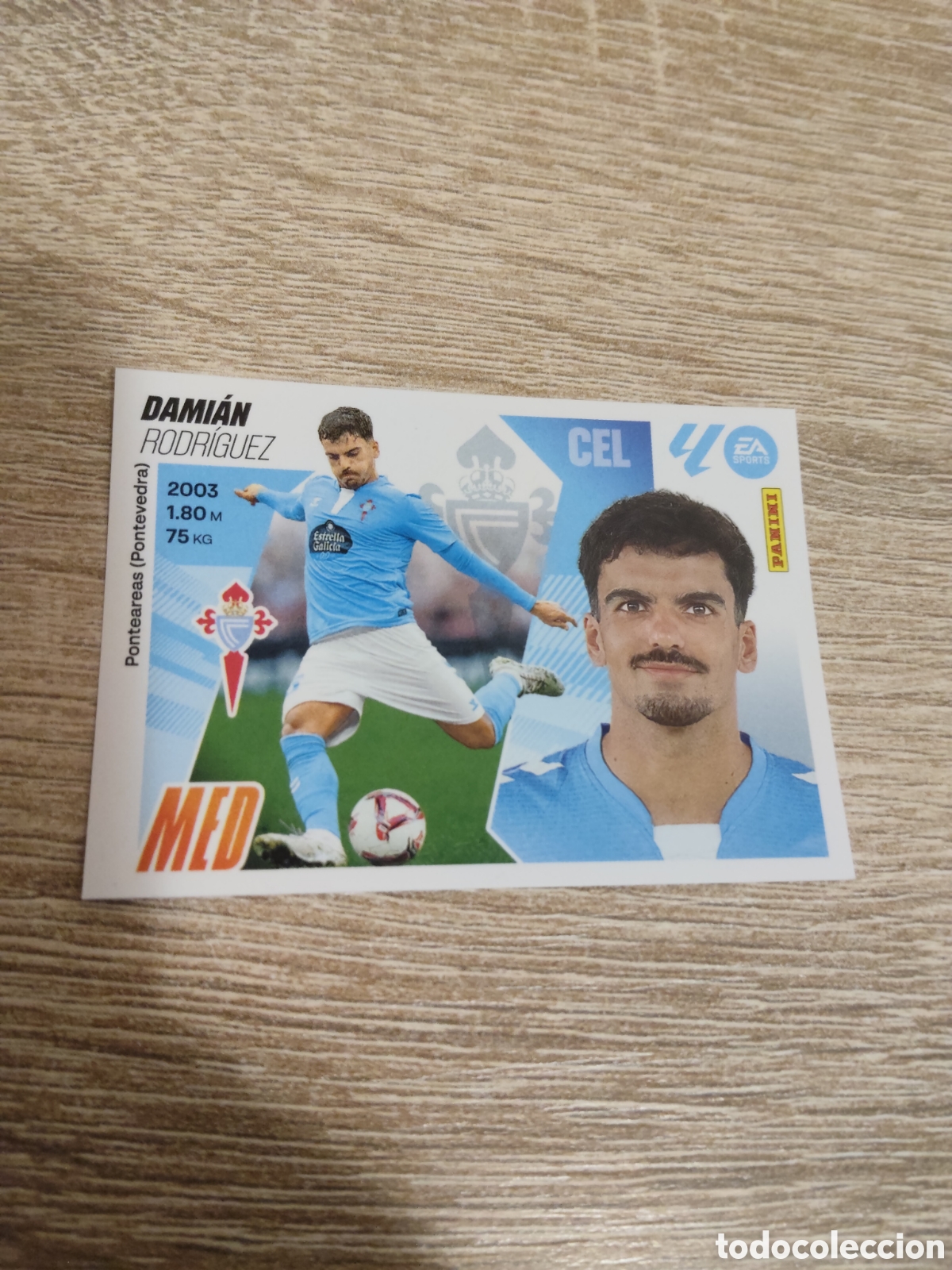 Cromos de Futebol: Dami&aacute;n Celta de Vigo liga 2025 2026 25 26 ediciones este
