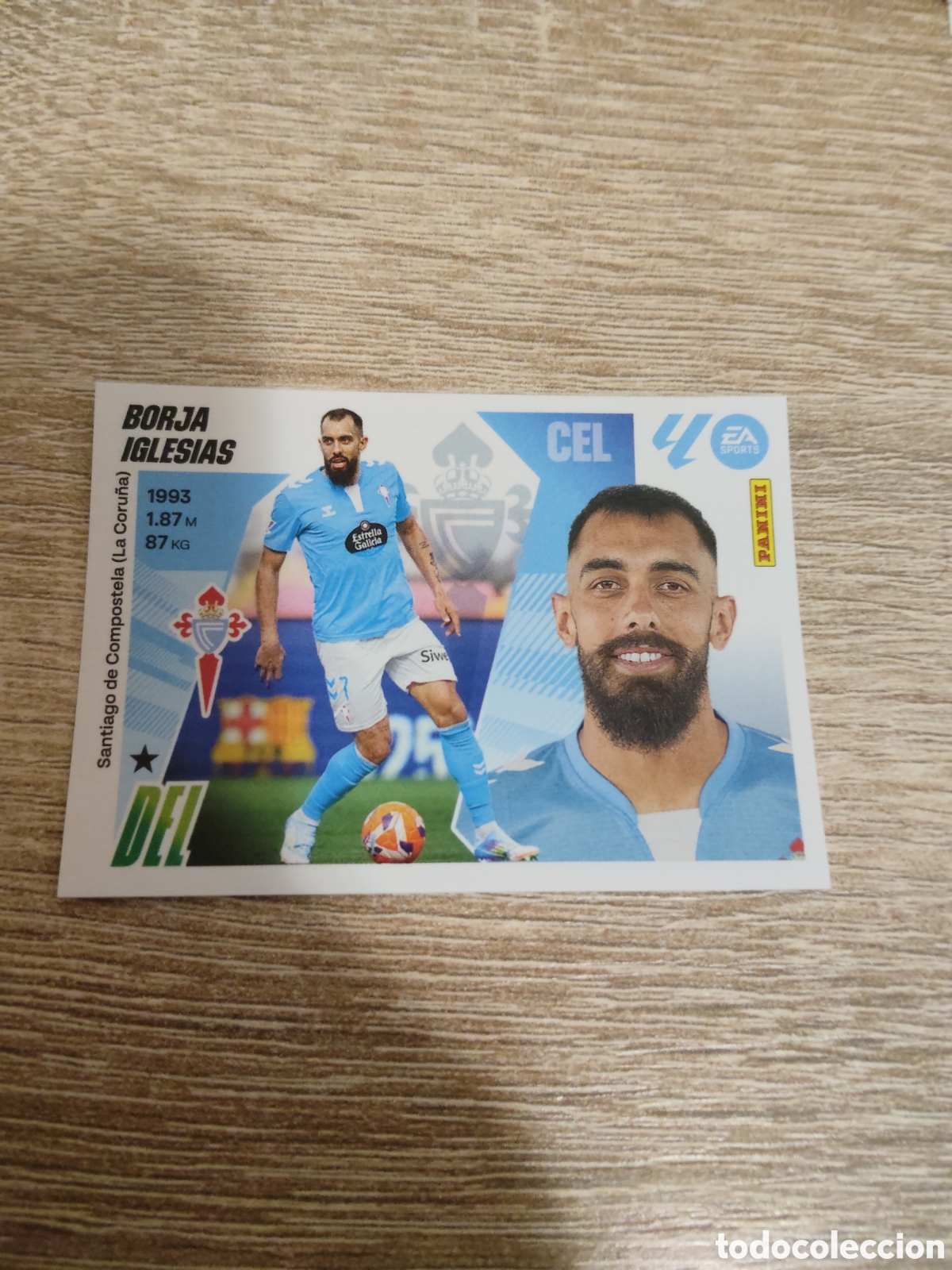 Figurine di Calcio: Borja Iglesias Celta de Vigo liga 2025 2026 25 26 ediciones este