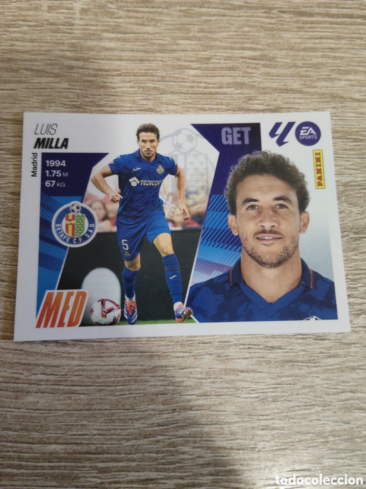 Football Stickers: Milla Getafe liga 2025 2026 25 26 ediciones este