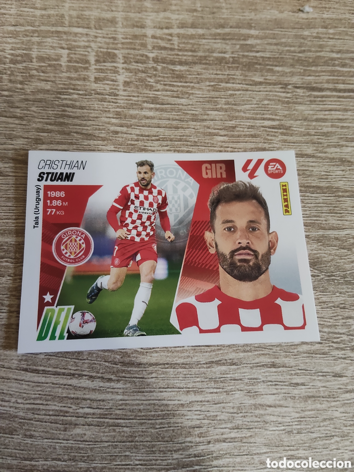 Football Stickers: Stuani Girona liga 2025 2026 25 26 ediciones este