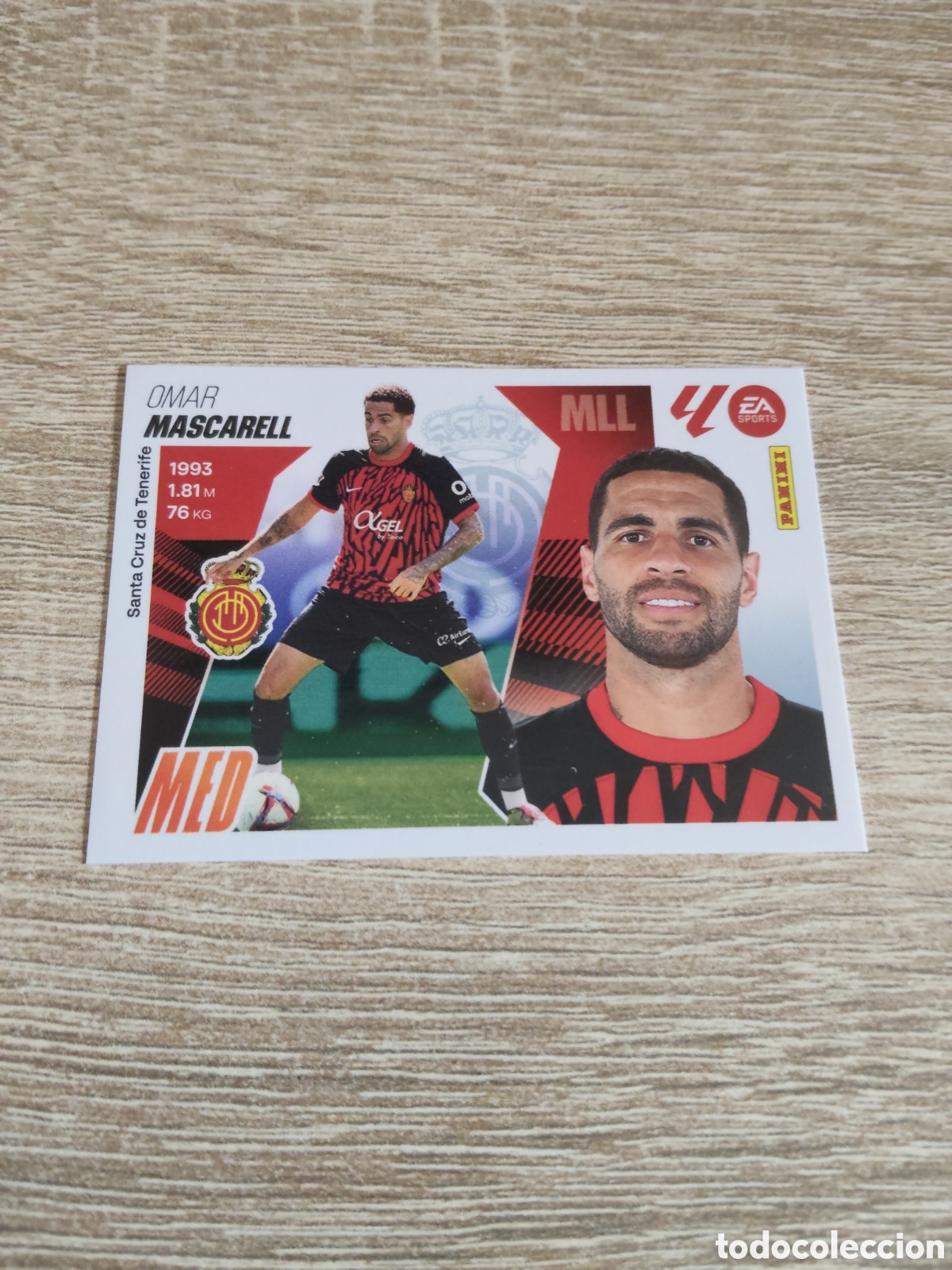 Football Stickers: Mascarell Mallorca liga 2025 2026 25 26 ediciones este