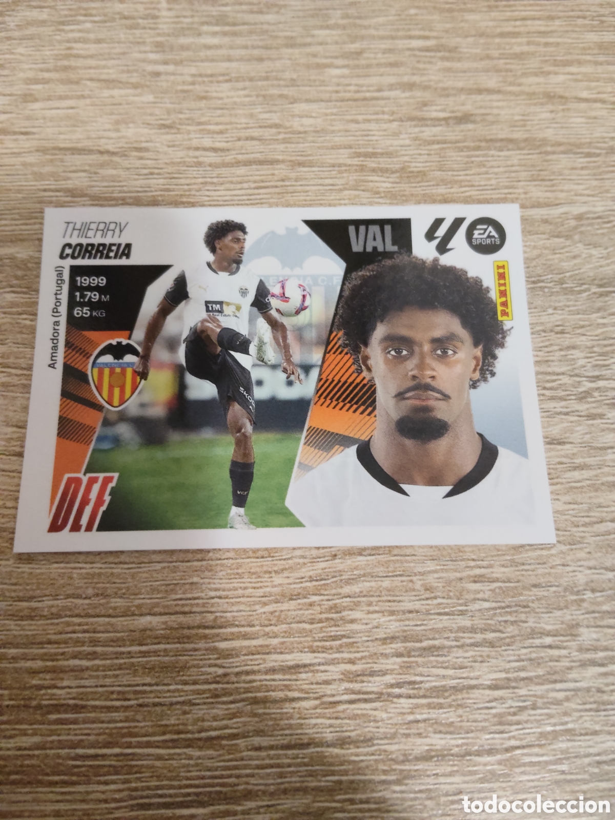 Cromos de F&uacute;tbol: Correia Valencia liga 2025 2026 25 26 ediciones este