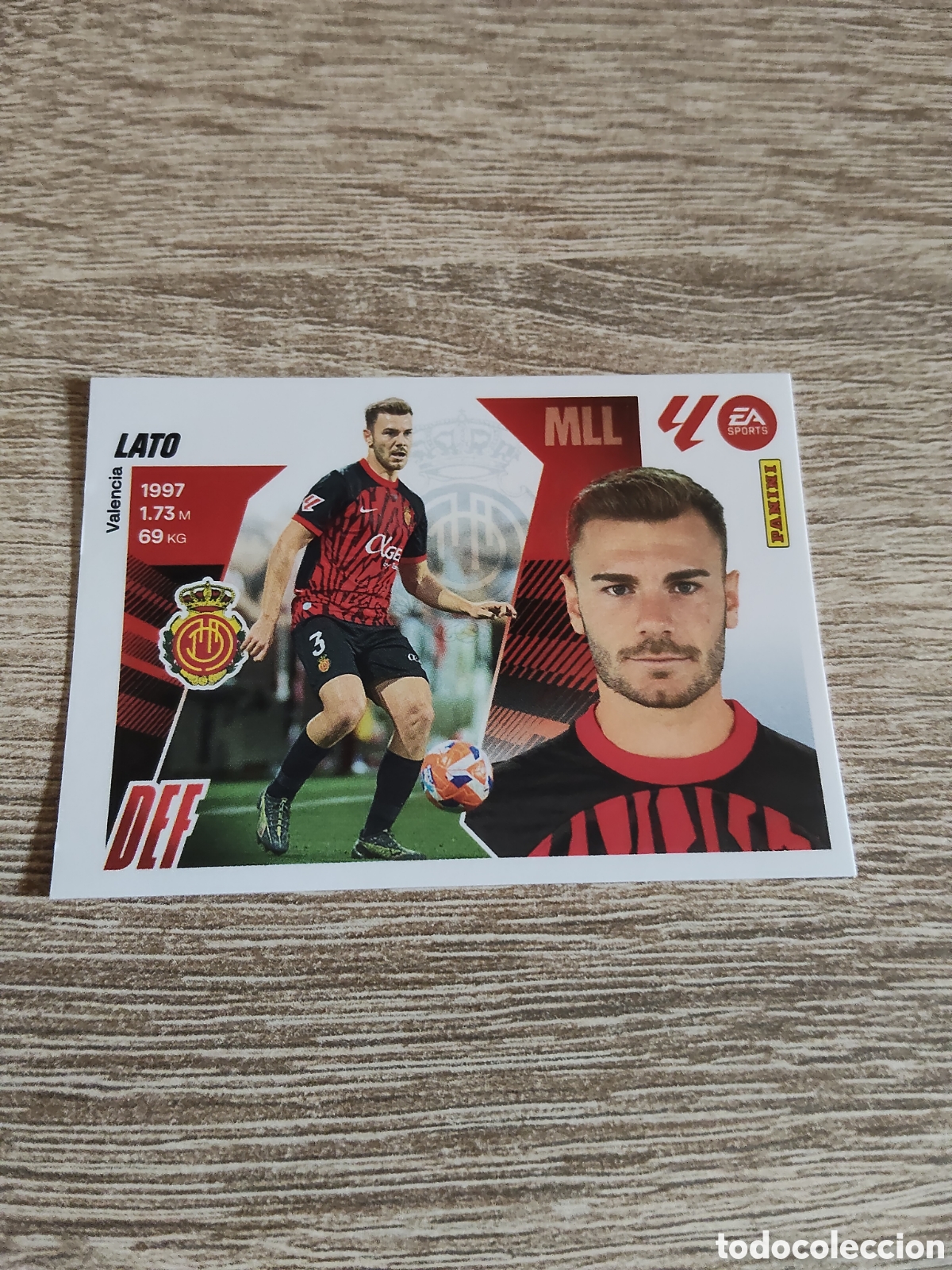 Cromos de F&uacute;tbol: Lato Mallorca liga 2025 2026 25 26 ediciones este