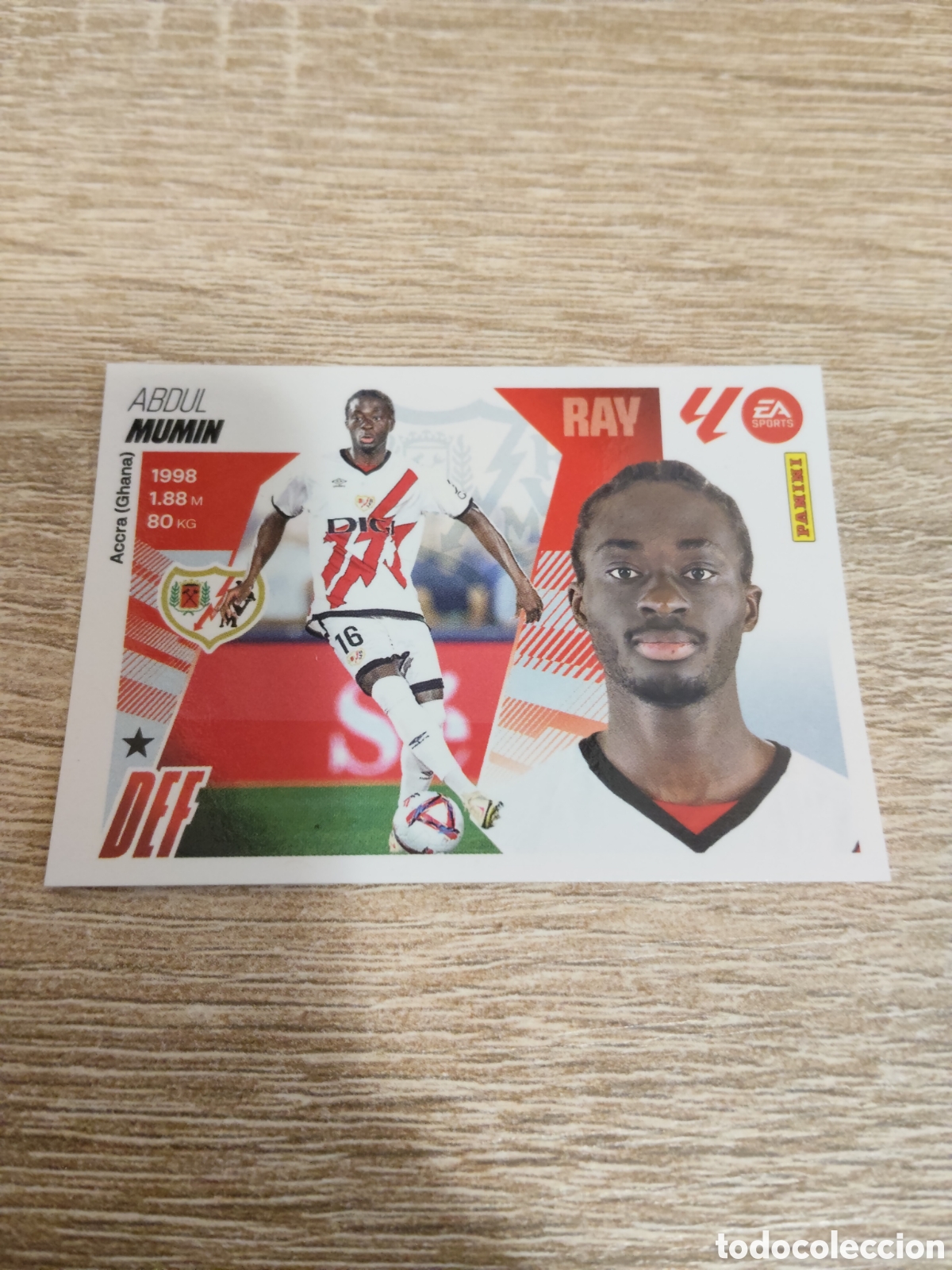 Cromos de F&uacute;tbol: Mumin Rayo Vallecano liga 2025 2026 25 26 ediciones este