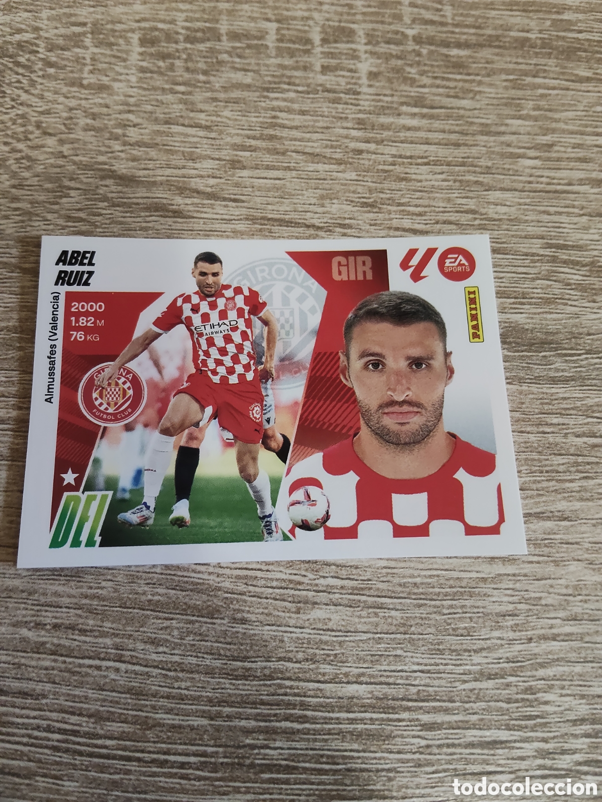 Cromos de F&uacute;tbol: Abel Ruiz Girona liga 2025 2026 25 26 ediciones este