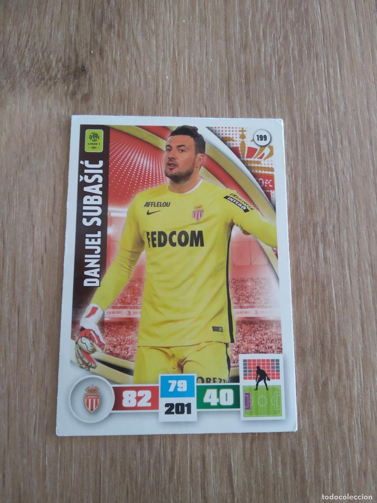 Cromos de F&uacute;tbol: 199 SUBASIC MONACO CROMO FUTBOL PANINI LIGA FRANCIA 2016-2017 FOOT LIGUE 1 ADRENALYN 16-17