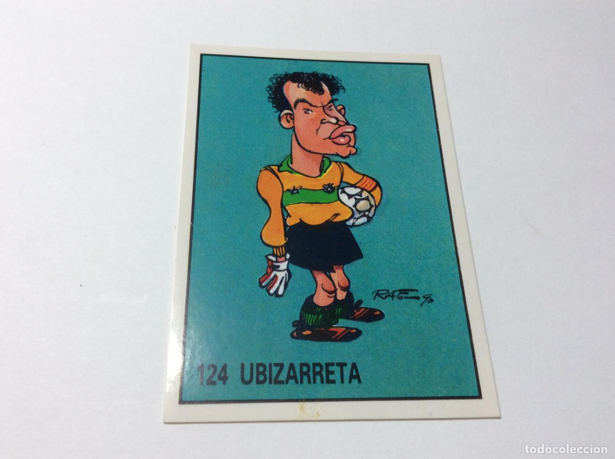 Cromos de F&uacute;tbol: 124 Ubizarreta Zubizarreta Caretoman&iacute;a Panini
