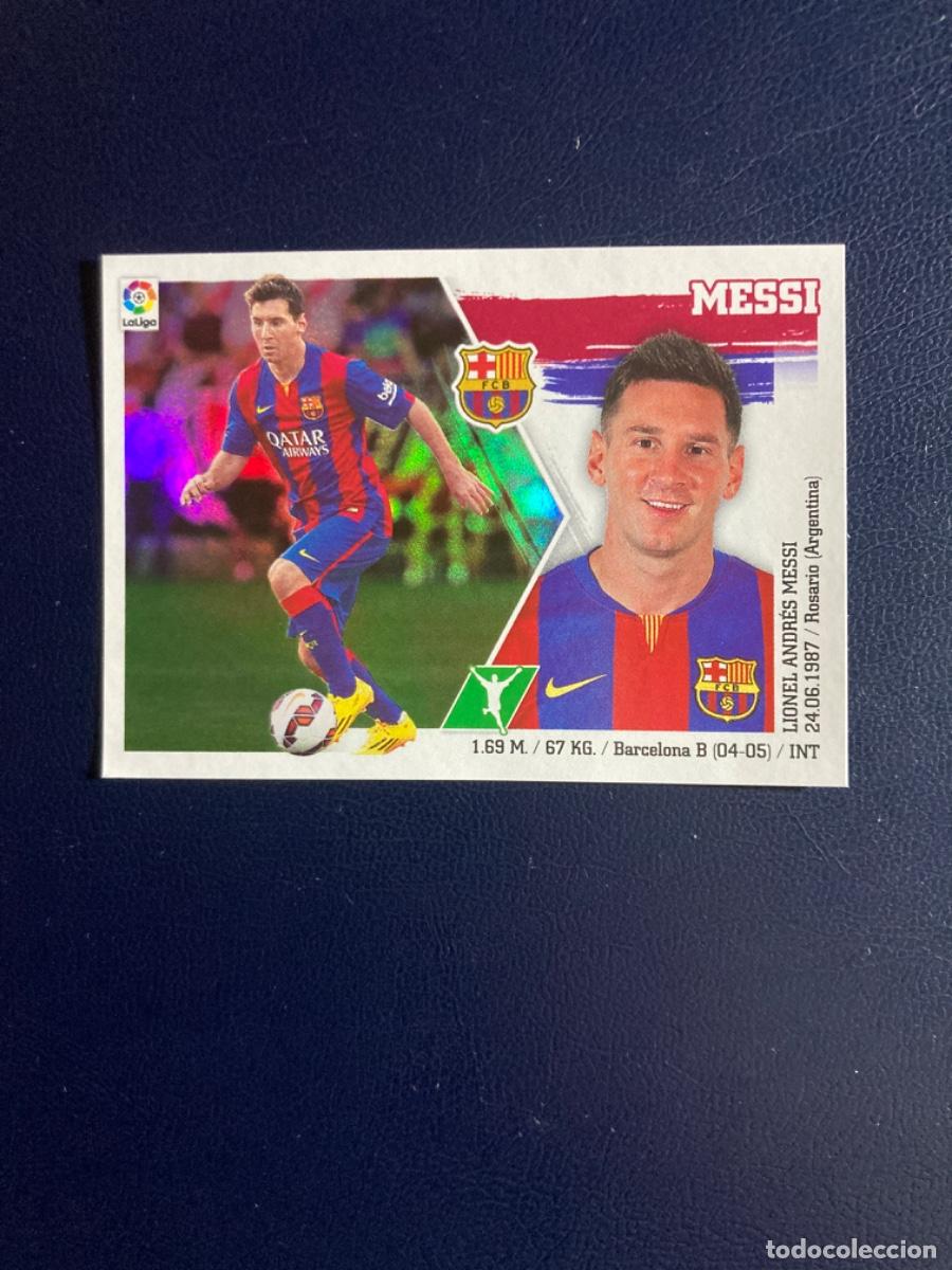 Cromos de F&uacute;tbol: 17 LEO MESSI BARCELONA - LIGA 15-16 EDICIONES ESTE PANINI 2015-2016