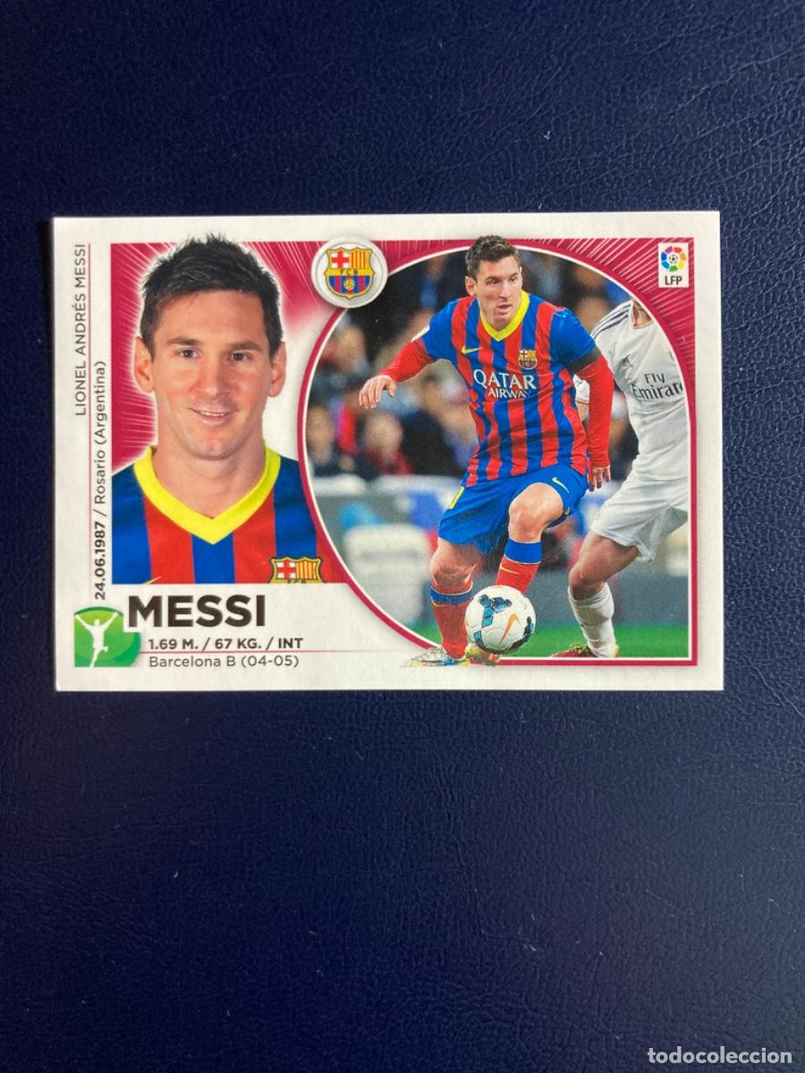 Cromos de F&uacute;tbol: MESSI N&ordm; 17 LIGA ESTE 2014 2015 PANINI FC BARCELONA 14 15 Sin pegar
