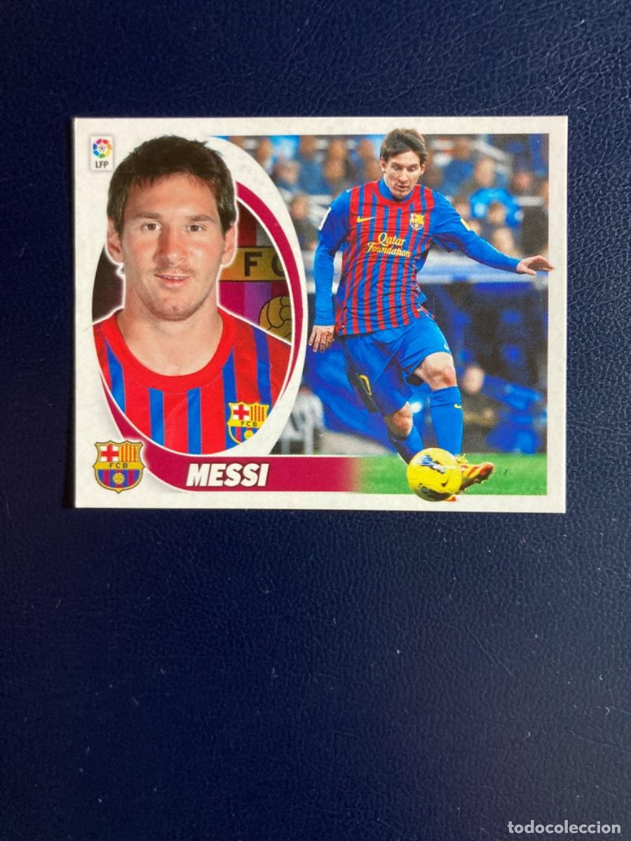 Cromos de F&uacute;tbol: 14 LIONEL MESSI FC BARCELONA EDICIONES ESTE LIGA 2012 2013 12 13 PANINI Sin pegar