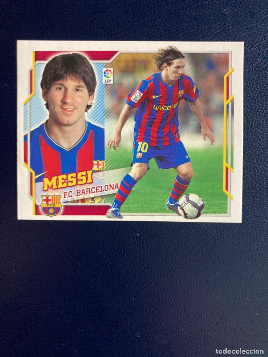 Cromos de F&uacute;tbol: 16 LIONEL MESSI F.C. BARCELONA EDICIONES ESTE LIGA 2010 2011 10 11 PANINI Sin pegar