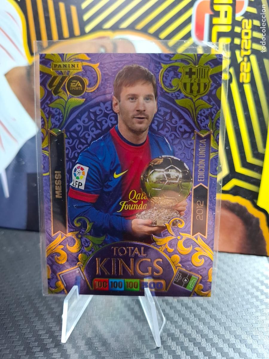 Cromos de F&uacute;tbol: MESSI FC BARCELONA ADRENALYN XL BALON DE ORO 25 26 2025 2026 CARD TOTAL KINGS EDICION UNICA 2012