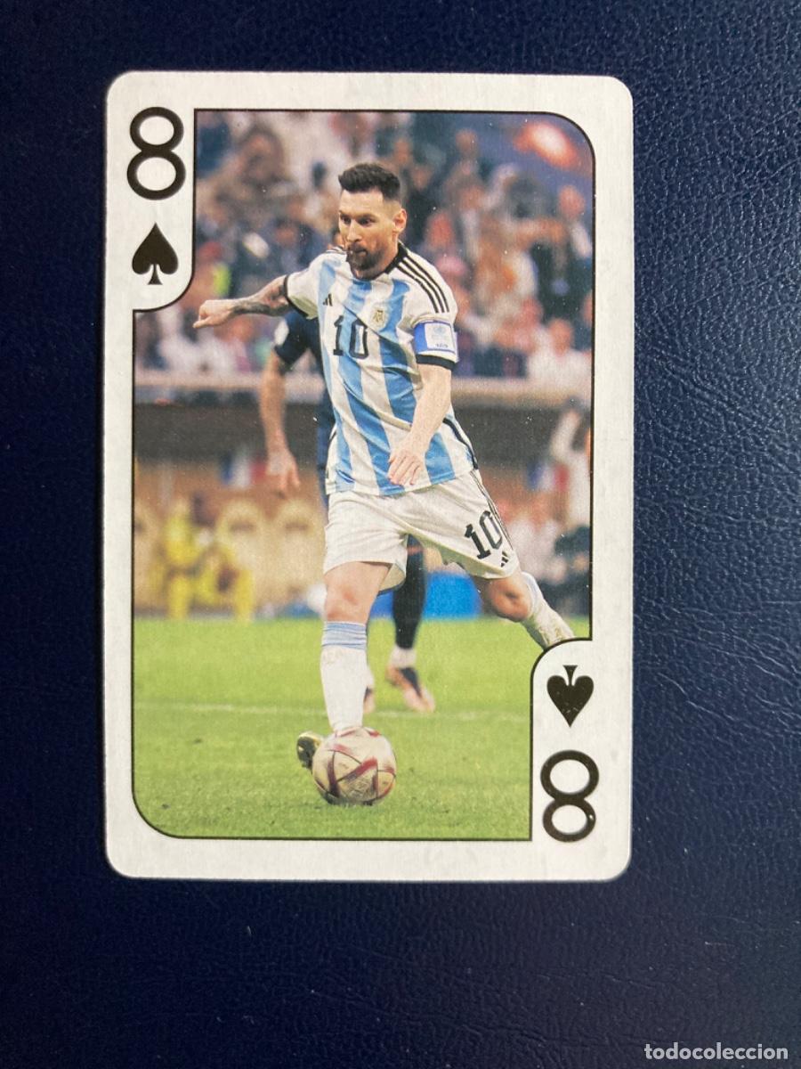 Cromos de F&uacute;tbol: Naipe Lionel Messi - Argentina 2026