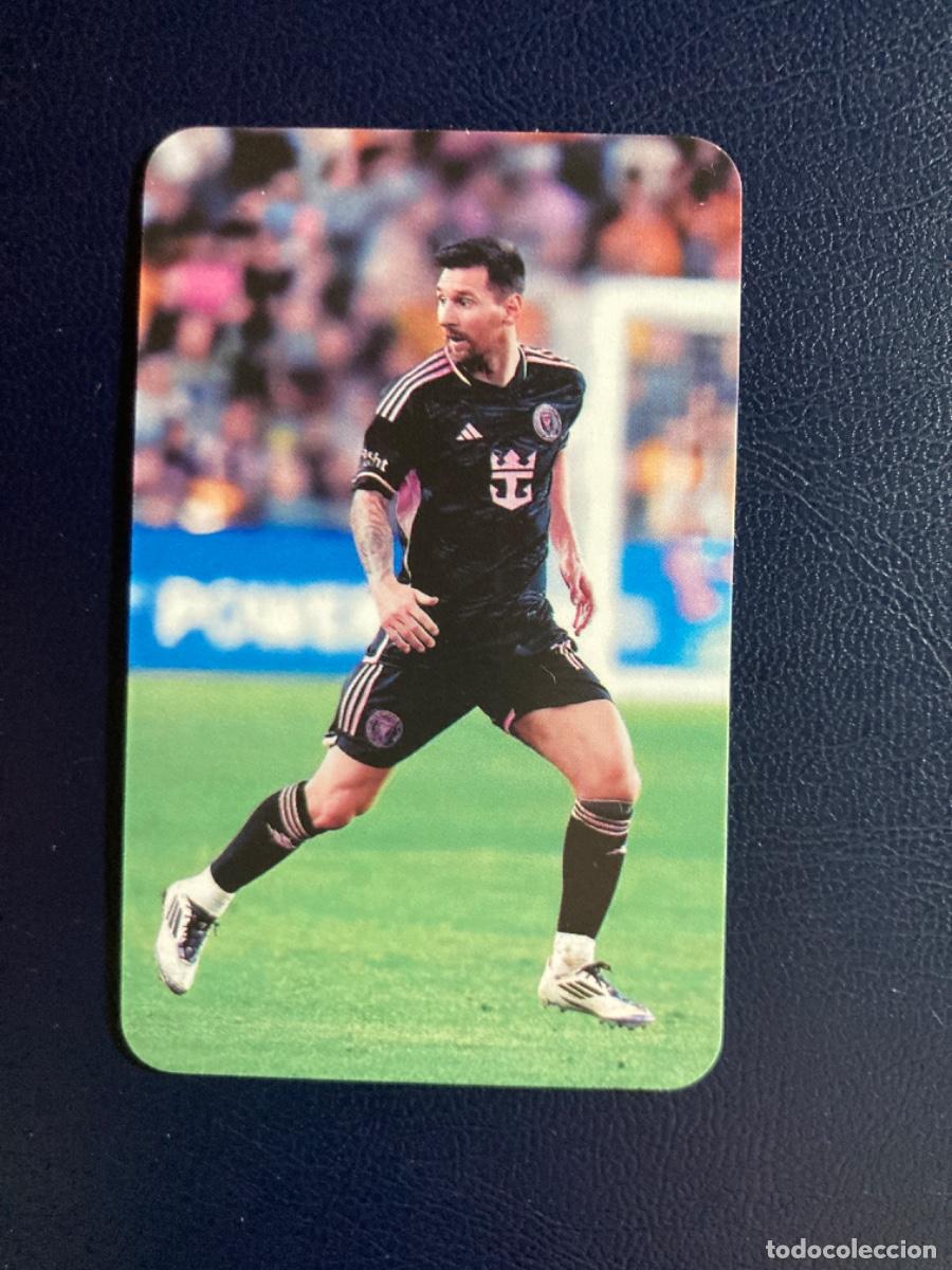 Cromos de F&uacute;tbol: Lionel Messi - Inter Miami - Lomo Cards