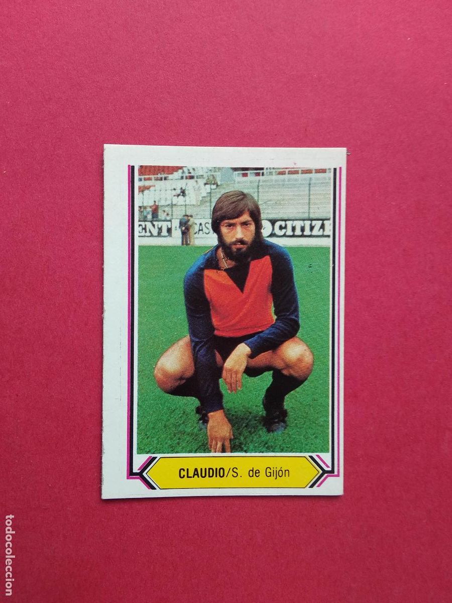 Cromos de F&uacute;tbol: EDICIONES ESTE LIGA 80 81 1980 1981 CROMO NUNCA PEGADO SPORTING DE GIJON , CLAUDIO