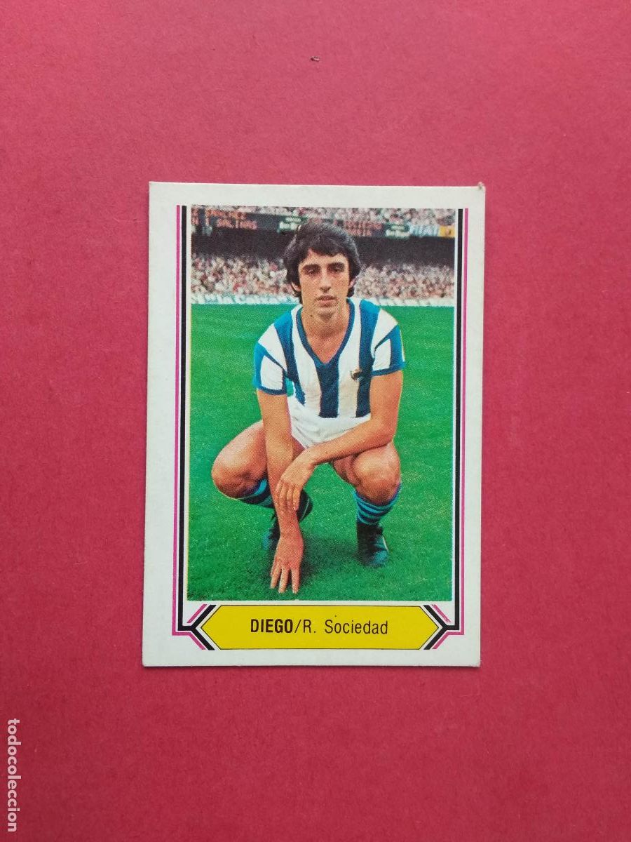 Cromos de F&uacute;tbol: EDICIONES ESTE LIGA 80 81 1980 1981 CROMO NUNCA PEGADO REAL SOCIEDAD , DIEGO