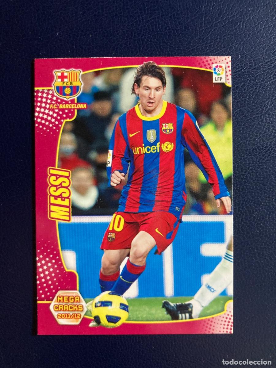Cromos de F&uacute;tbol: 53 LIONEL MESSI FC BARCELONA 2011 2012 PANINI MEGACRACKS MGK 11 12