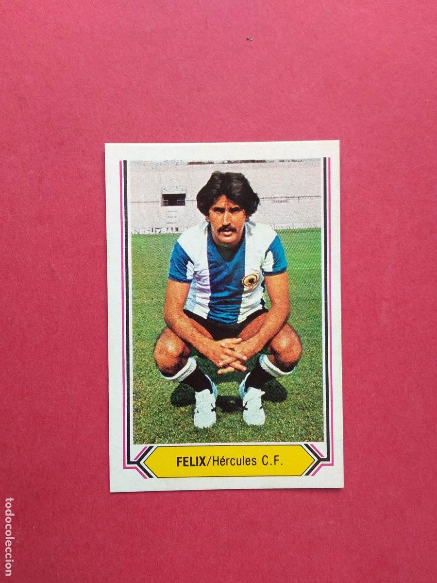 Cromos de F&uacute;tbol: EDICIONES ESTE LIGA 80 81 1980 1981 CROMO NUNCA PEGADO HERCULES , FELIX