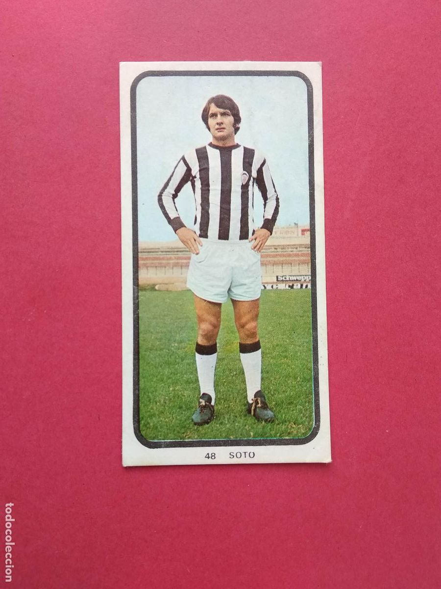 Cromos de F&uacute;tbol: CROMOS EDITORIAL RUIZ ROMERO 73 74 1973 1974 CROMO DESPEGADO CASTELLON N&ordm; 48 SOTO