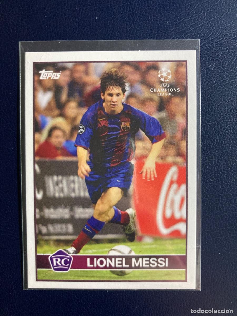 Cromos de F&uacute;tbol: LIONEL MESSI ROOKIE BARCELONA TOPPS LOST ROOKIE