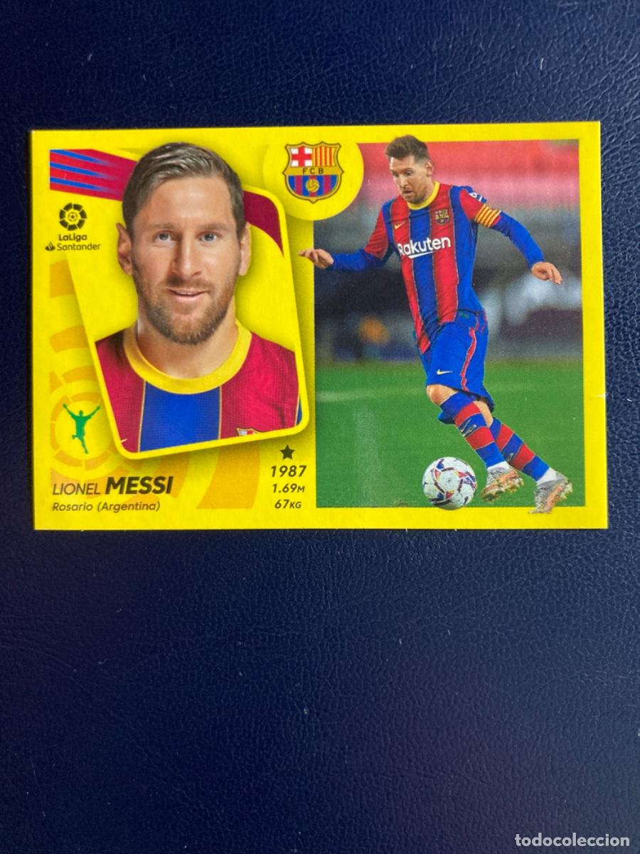 Cromos de F&uacute;tbol: 17 MESSI BARCELONA LIGA ESTE 2021 2022 21 22 PANINI Sin pegar