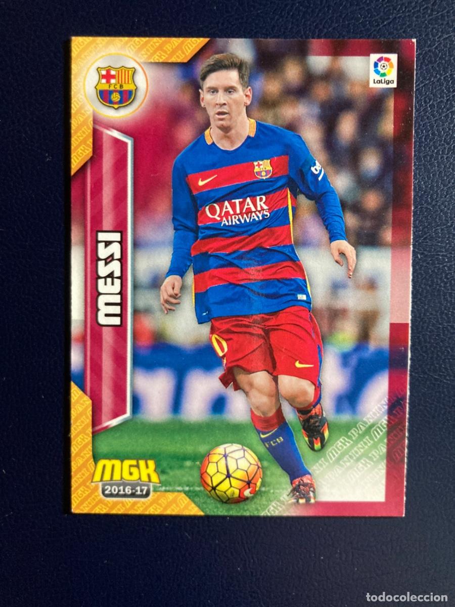 Cromos de F&uacute;tbol: 100 Lionel Messi - F.C. Barcelona - Panini Megacracks MGK 2016 2017 16 17