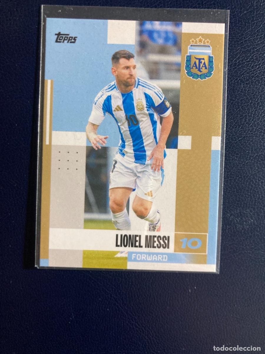 Cromos de F&uacute;tbol: 19 MESSI ARGENTINA Topps Argentina 2024 Team Set