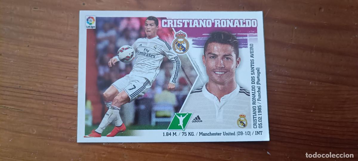 Figurine di Calcio: Cristiano Ronaldo Real Madrid liga 2015 2016 15 16 ediciones este